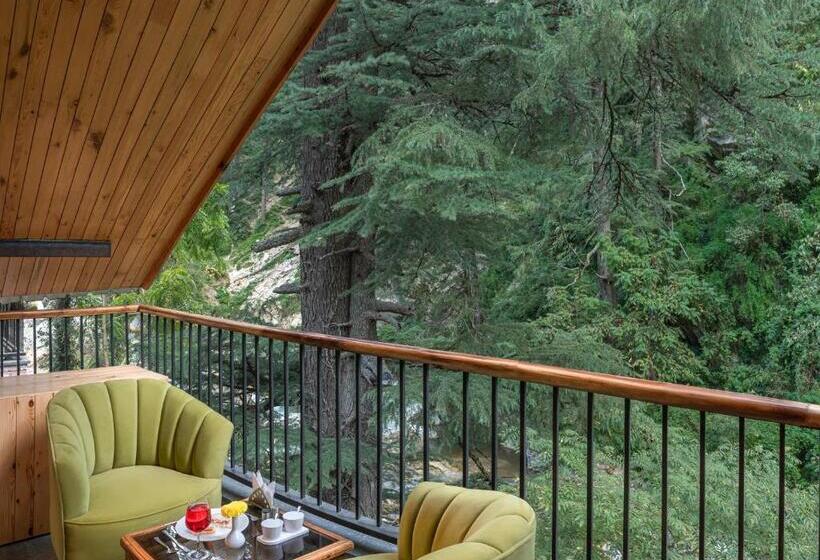 一居室高级别墅, Bradhi   Echor Riverside Resort Jibhi