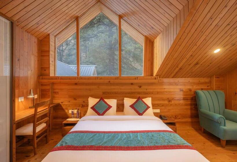 1 베드룸 수피리어 스위트, Bradhi   Echor Riverside Resort Jibhi