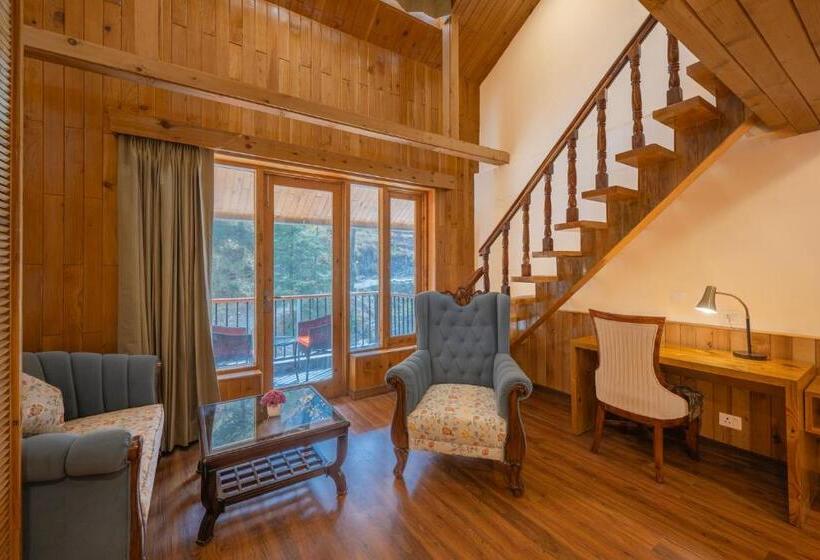 山景套房, Bradhi   Echor Riverside Resort Jibhi