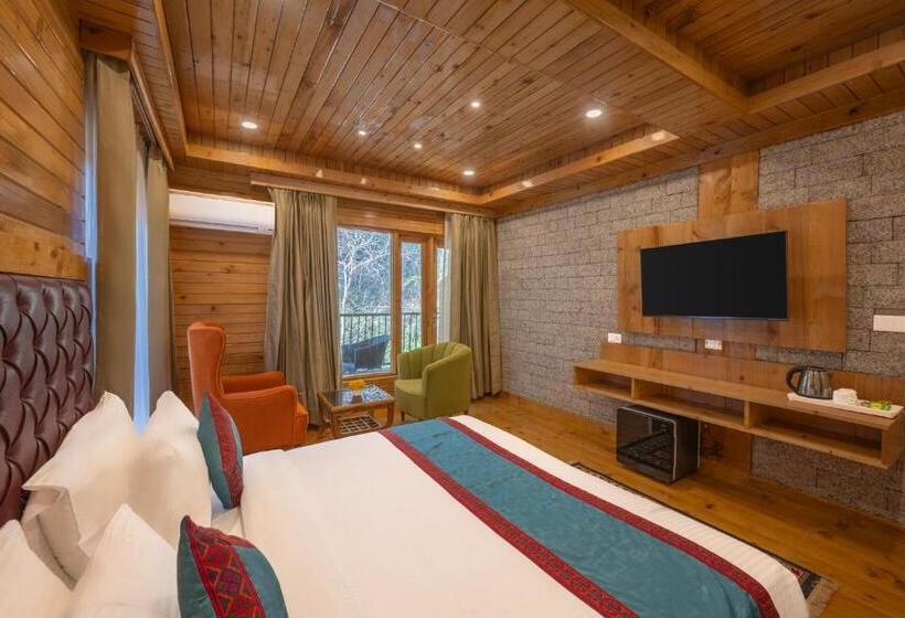 一居室别墅, Bradhi   Echor Riverside Resort Jibhi