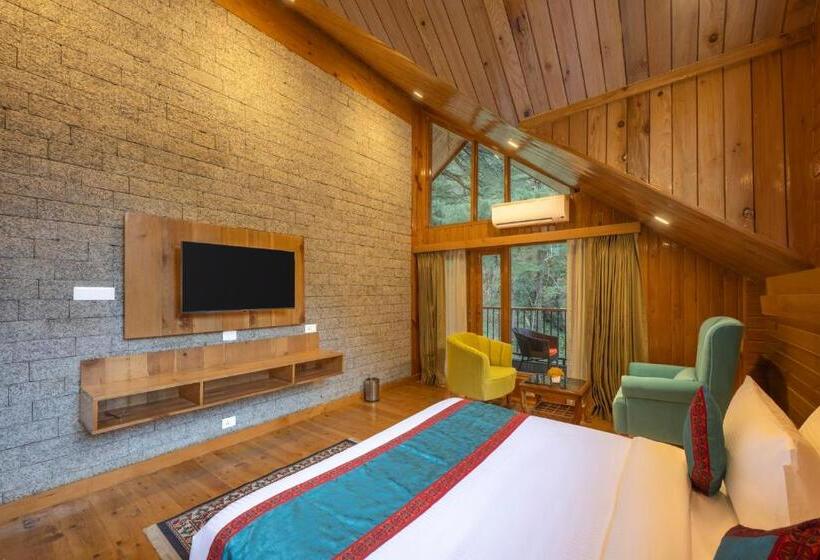 一居室高级别墅, Bradhi   Echor Riverside Resort Jibhi