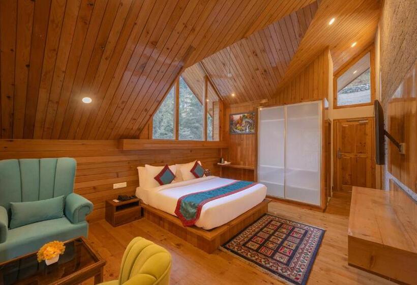 一居室高级别墅, Bradhi   Echor Riverside Resort Jibhi