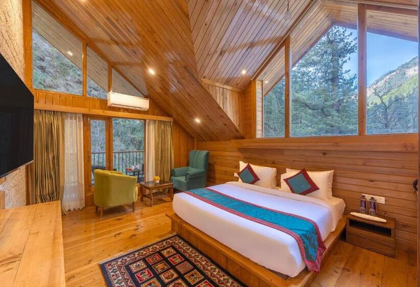 一居室高级别墅, Bradhi   Echor Riverside Resort Jibhi