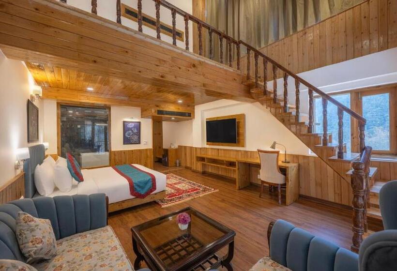 산 전망 스위트, Bradhi   Echor Riverside Resort Jibhi
