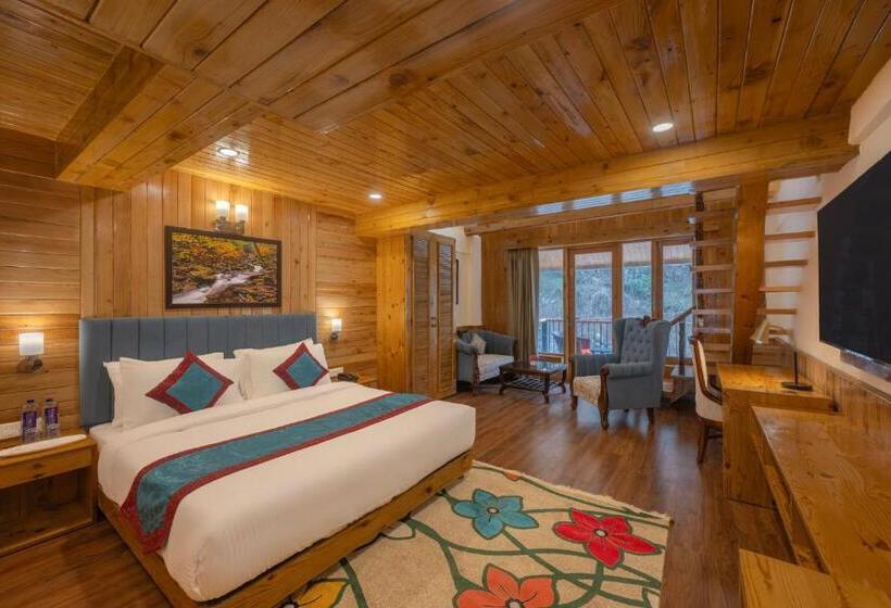 山景套房, Bradhi   Echor Riverside Resort Jibhi