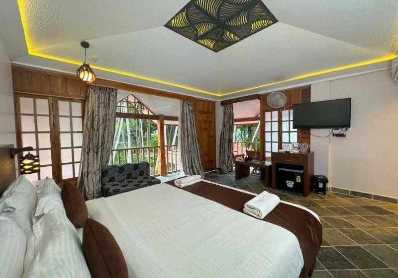 غرفة ديلوكس مطلّة علي البحر, Havelock Island Beach Resort