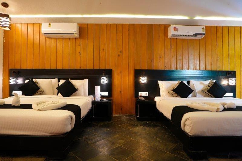 غرفة عائلية مطلّة علي الحديقة, Havelock Island Beach Resort