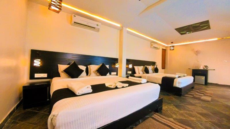 غرفة عائلية مطلّة علي الحديقة, Havelock Island Beach Resort