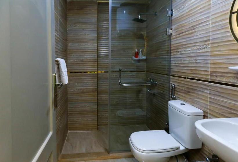 اتاق لوکس با بالکن, Venus Pyramids Inn   Top Roof Access W Free Break Fast