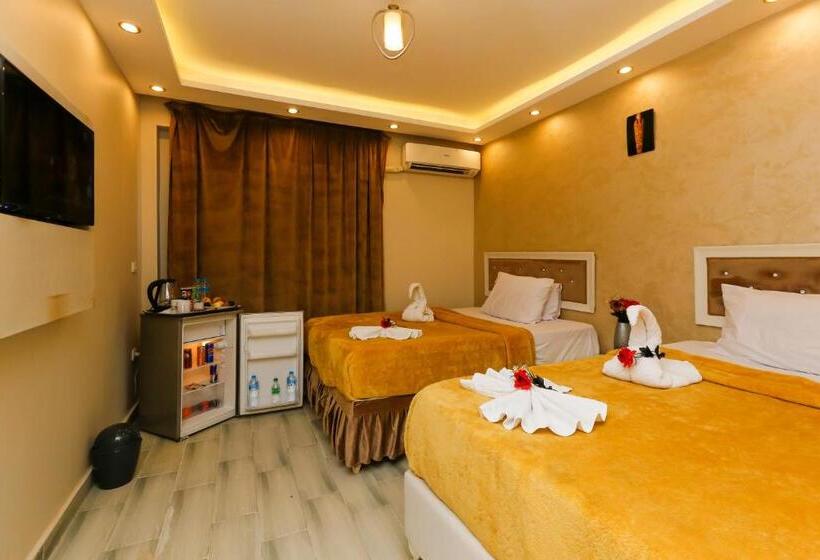 اتاق لوکس خانوادگی, Venus Pyramids Inn   Top Roof Access W Free Break Fast