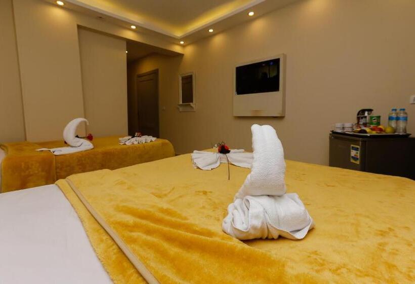 اتاق لوکس خانوادگی, Venus Pyramids Inn   Top Roof Access W Free Break Fast