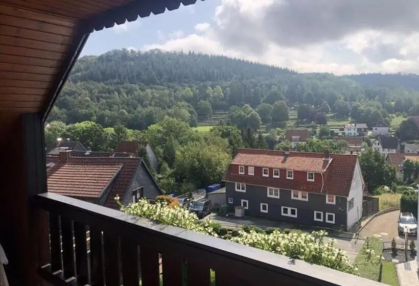 Standard-huone Parveke, Harzhotel Grünett