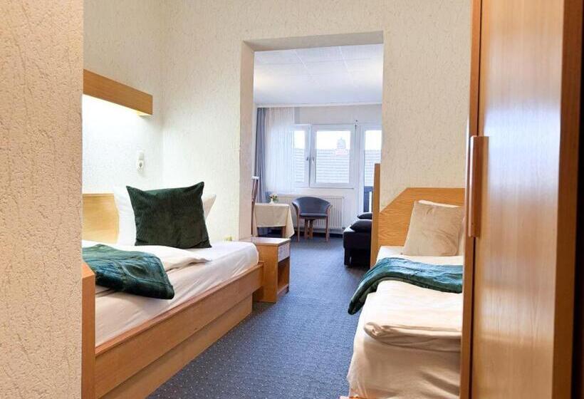 اتاق استاندارد سه نفره, Harzhotel Grünett