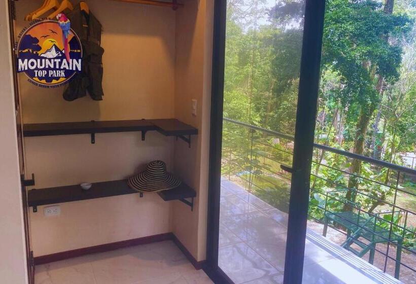 带阳台的豪华间, Mountain Top Park