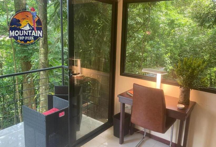 带阳台的豪华间, Mountain Top Park