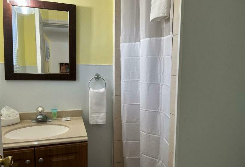 غرفه قياسيه سريرين مزدوجين, Budget Inn Motel Suites Somers Point