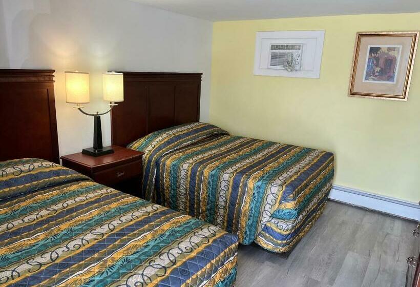 غرفه قياسيه سريرين مزدوجين, Budget Inn Motel Suites Somers Point