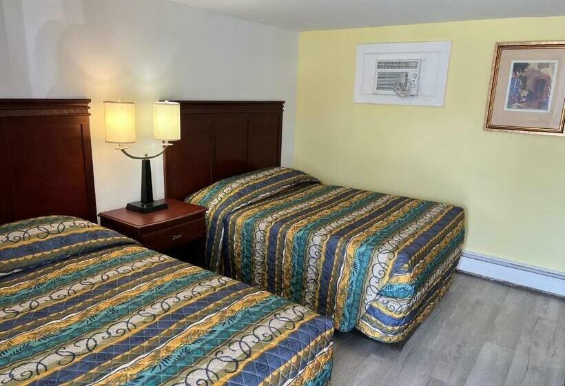 Номер Стандарт 2 Двуспальные Кровати, Budget Inn Motel Suites Somers Point