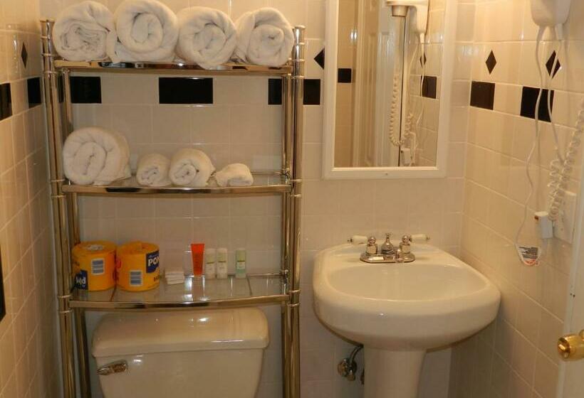 غرفه قياسيه سريرين مزدوجين, Central Motel Courtyard