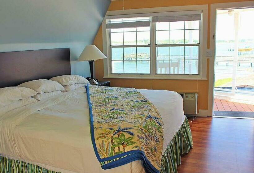 غرفة ديلوكس مزودة بشرفة, Edgewater Inn   St. Augustine