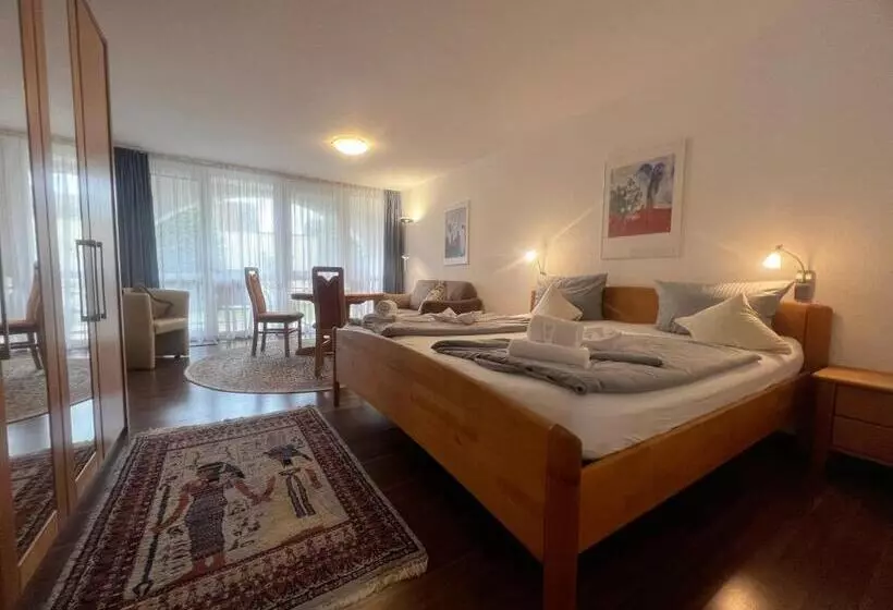 テラス付きスタンダードルーム, Schloss Kirchham Appartement & Wellnessanlage