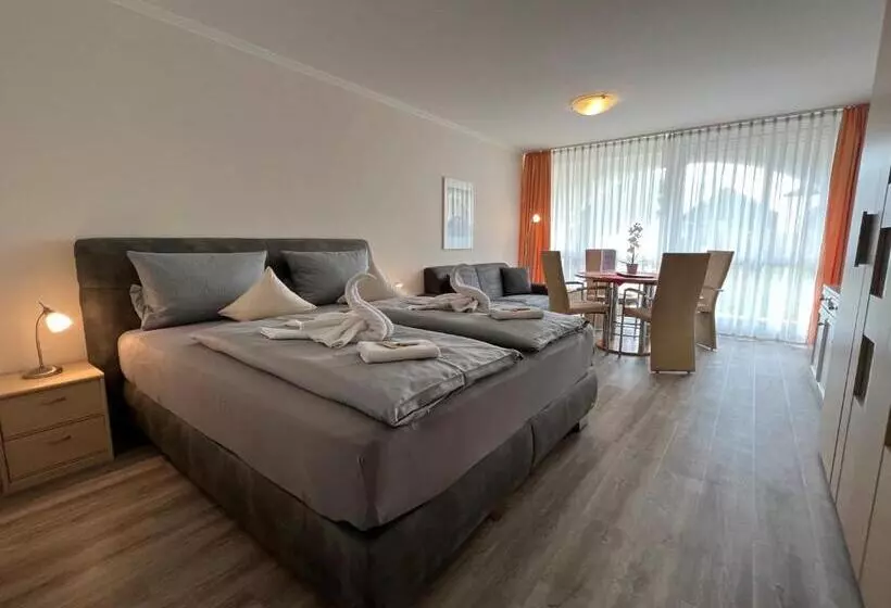 テラス付き1ベッドルームアパートメント, Schloss Kirchham Appartement & Wellnessanlage