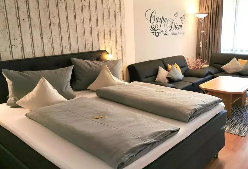 テラス付き1ベッドルームアパートメント, Schloss Kirchham Appartement & Wellnessanlage