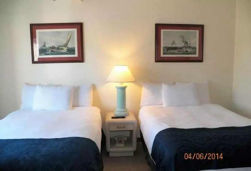 2ダブルベッドのスタンダードルーム, The Beach Rose Inn