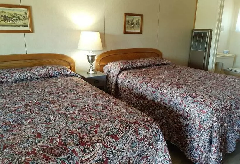 ２ダブルベッドのスタンダードルーム, Melody Ranch Motel