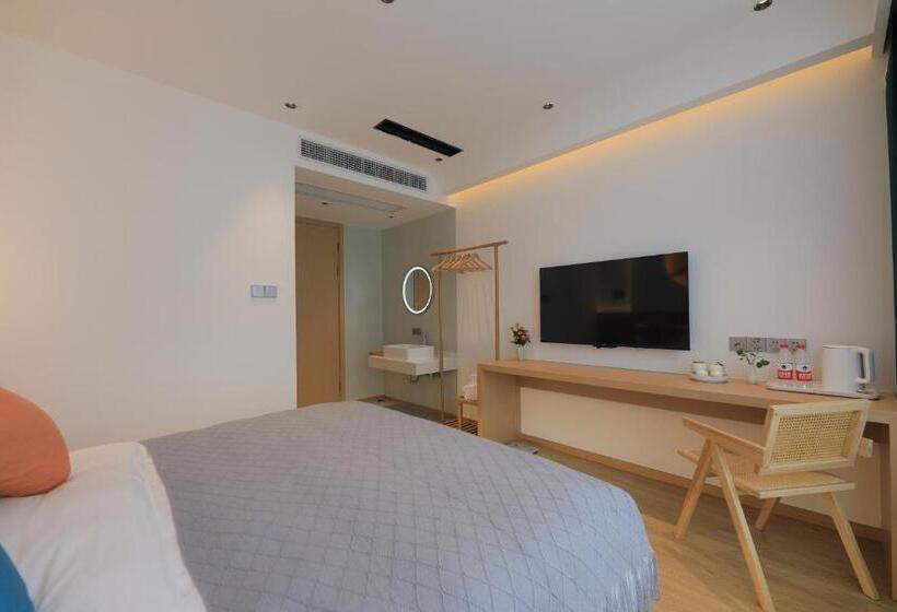 Номер Deluxe, Mount Huangshan Yunqi Kinship B&b   Huangshan Mountain Scenic Area Tangkou South Gate Interchange Ce