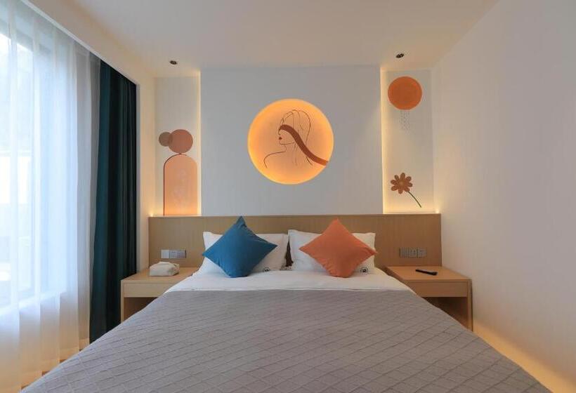 Номер Deluxe, Mount Huangshan Yunqi Kinship B&b   Huangshan Mountain Scenic Area Tangkou South Gate Interchange Ce