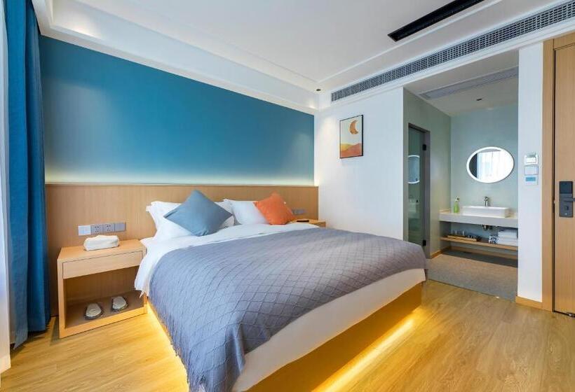 Номер Deluxe, Mount Huangshan Yunqi Kinship B&b   Huangshan Mountain Scenic Area Tangkou South Gate Interchange Ce