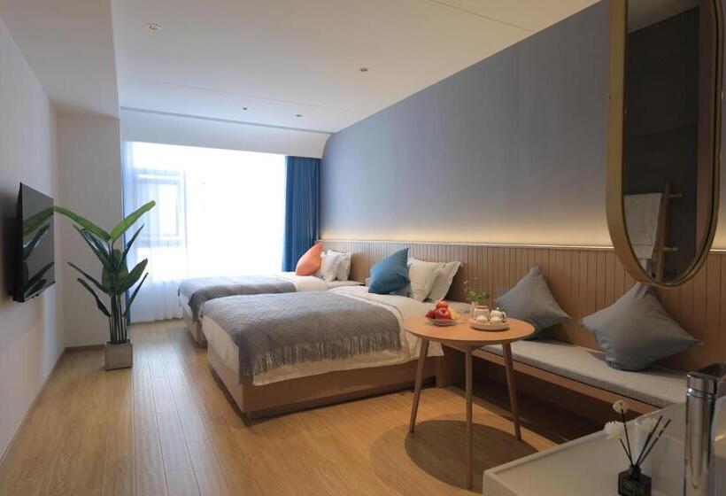 Номер Премиум, Mount Huangshan Yunqi Kinship B&b   Huangshan Mountain Scenic Area Tangkou South Gate Interchange Ce