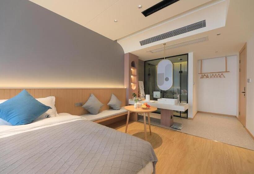 Номер Премиум, Mount Huangshan Yunqi Kinship B&b   Huangshan Mountain Scenic Area Tangkou South Gate Interchange Ce