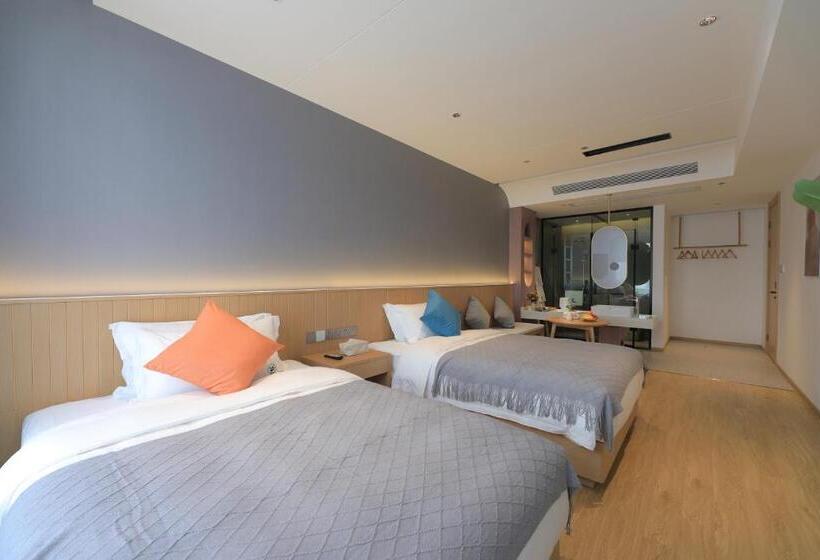 Номер Премиум, Mount Huangshan Yunqi Kinship B&b   Huangshan Mountain Scenic Area Tangkou South Gate Interchange Ce