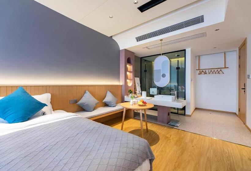 Номер Премиум, Mount Huangshan Yunqi Kinship B&b   Huangshan Mountain Scenic Area Tangkou South Gate Interchange Ce
