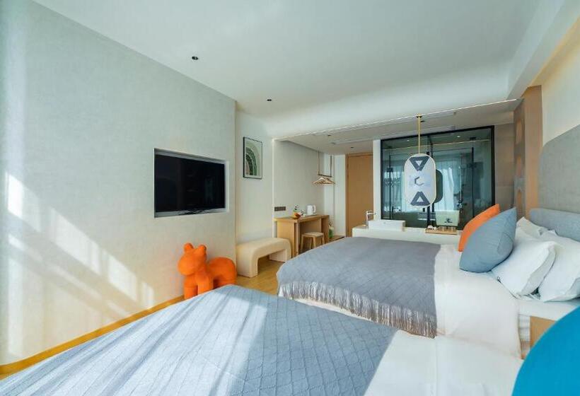 Семейный Номер Deluxe, Mount Huangshan Yunqi Kinship B&b   Huangshan Mountain Scenic Area Tangkou South Gate Interchange Ce