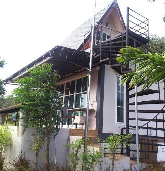 غرفة قياسية رباعية مطلة على الحديقة, Water Hill Resort