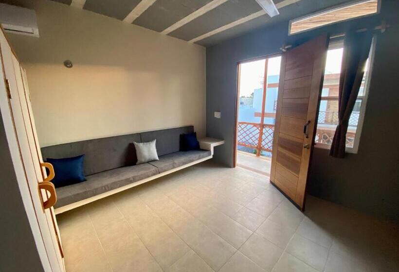 غرفة قياسية مطلّة علي الحديقة, Casa Cielito Lindo Cozumel