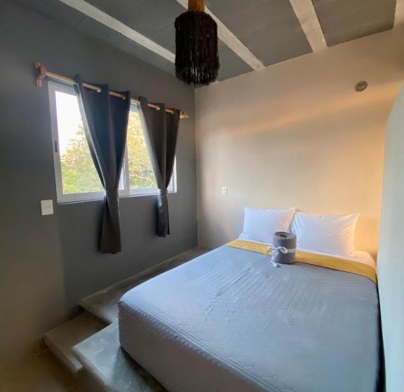 غرفة قياسية مطلّة علي الحديقة, Casa Cielito Lindo Cozumel
