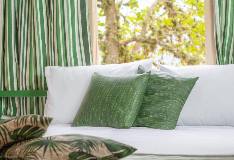 اتاق استاندارد چهار تخته با چشم‌انداز دریا, Green Haven Hostel Ilha Anchieta