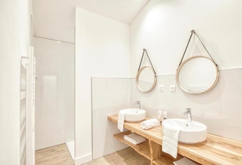 家庭房带园景, Escons Domaine De Charme