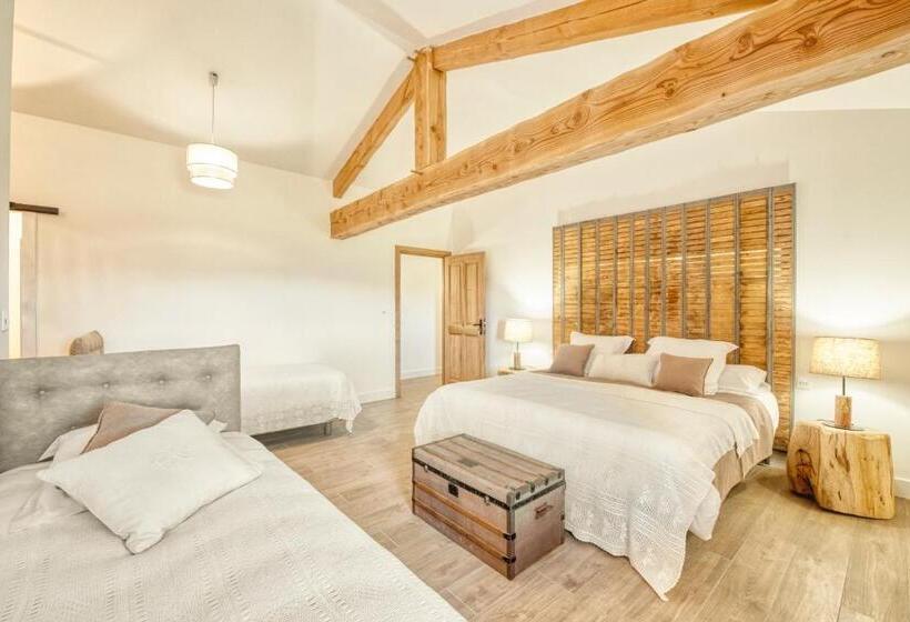 家庭房带园景, Escons Domaine De Charme