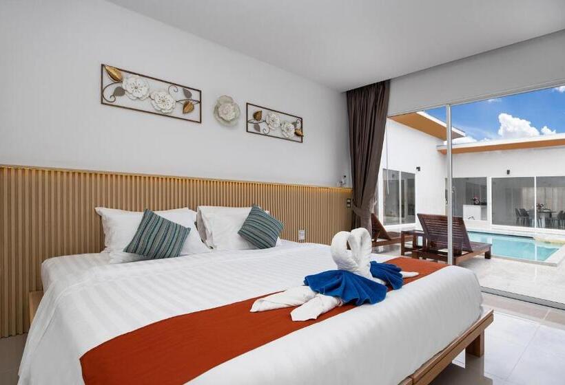 וילה עם חדר שינה אחד ובריכת שחיה, Andaman Best Time Grand Pool Villa