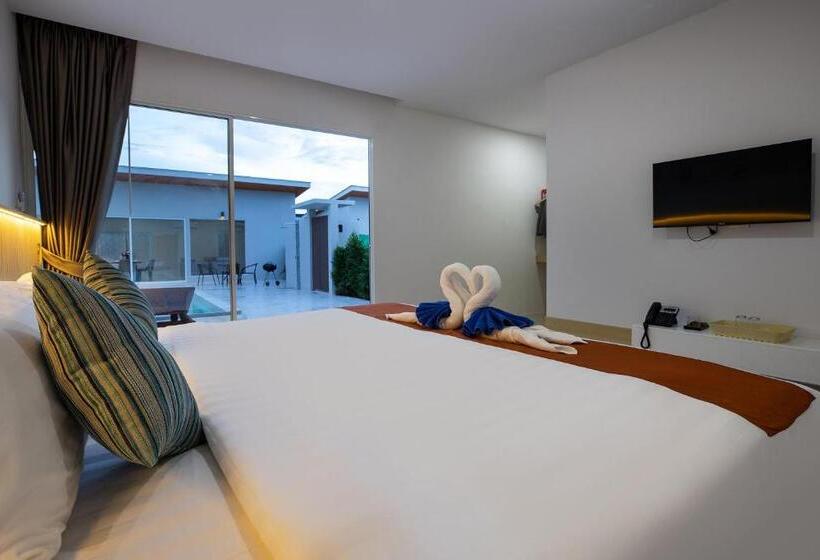 וילה עם חדר שינה אחד ובריכת שחיה, Andaman Best Time Grand Pool Villa