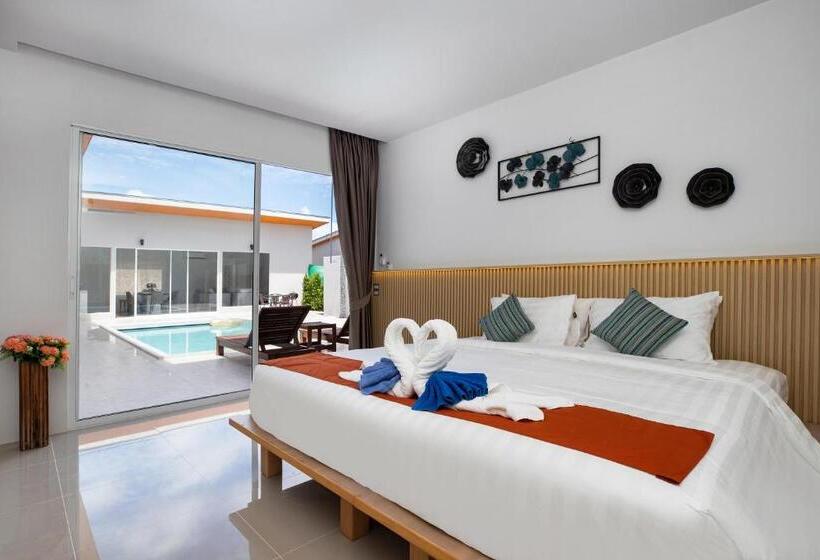 וילה עם חדר שינה אחד ובריכת שחיה, Andaman Best Time Grand Pool Villa