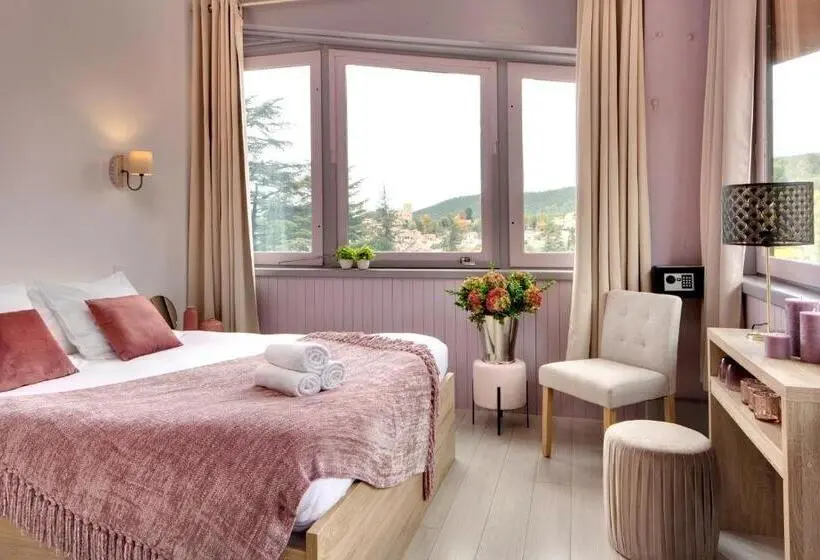マウンテンビュースタンダードルーム, Hôtel Les Sources