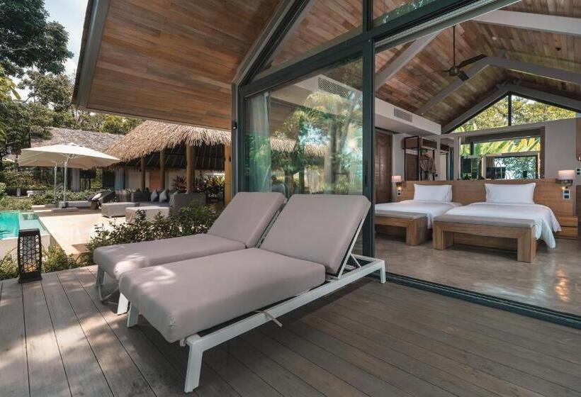 וילת 2 חדרי שינה נוף לים, Villa Escape Burasari