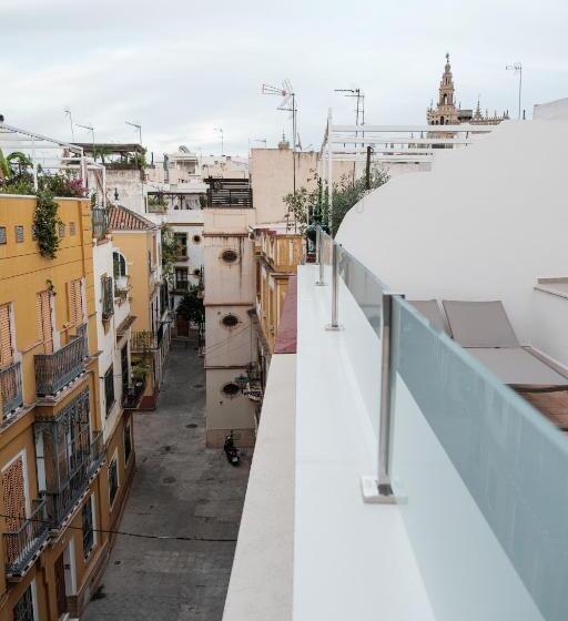 اتاق استاندارد با تراس, Sevilla Dostorres