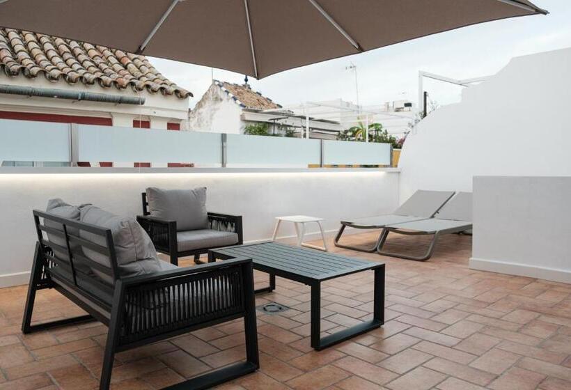 اتاق استاندارد با تراس, Sevilla Dostorres
